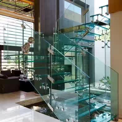 夹胶玻璃楼梯